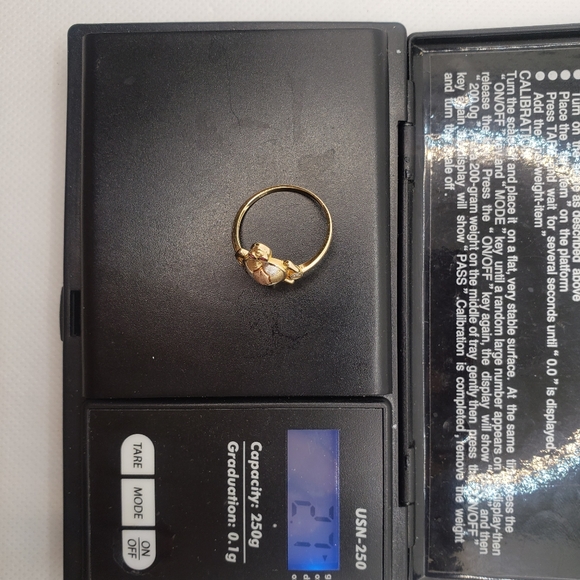 14k solid Gold Turtle Rings size 8 - Picture 14 of 15
